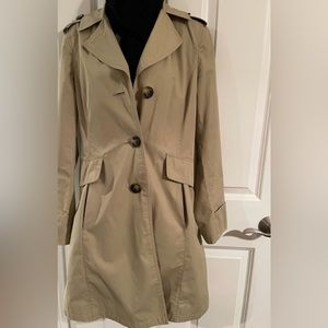 Michael Kors women’s tan trench coat,